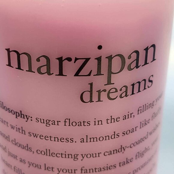 6 oz. Philosophy 3-1 Marzipan Dreams shower gel, bubble bath & shampoo - Picture 2 of 3